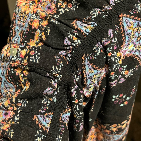 3/$10 ☀️ Printed Black Summer Dress - Picture 5 of 5